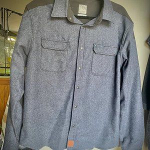 Kitsbow Icon Shirt Relaxed Athletic Fit, Small, Deep Blue Ridge